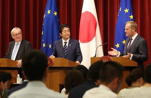 欧盟与日本终于签署自贸协定！对中国出口不利影响有限